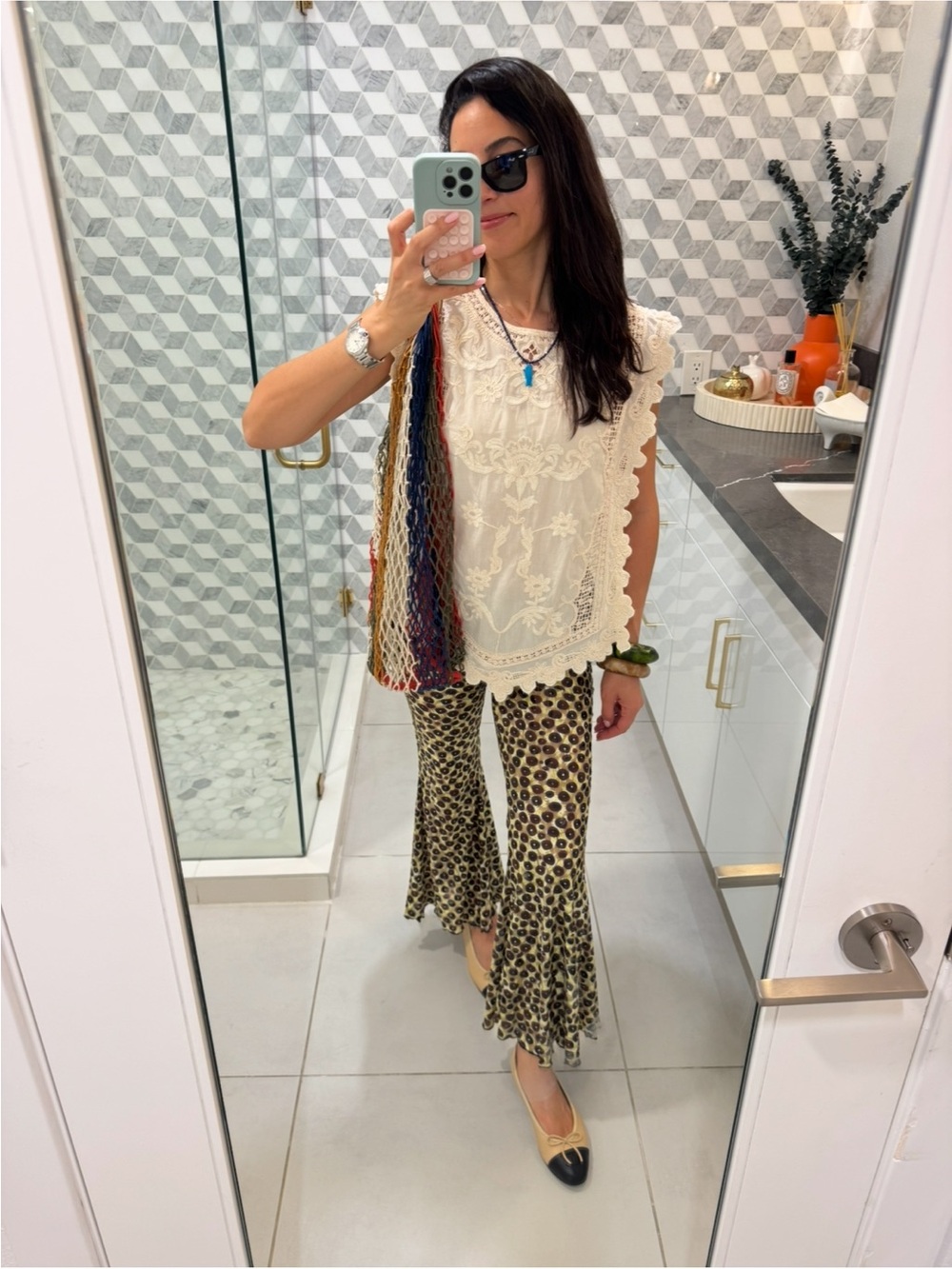 Zara Crochet top - XS